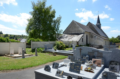 Authie Churchyard