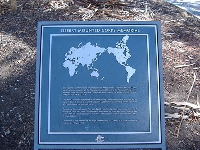 The Desert Mounted Corps Memorial