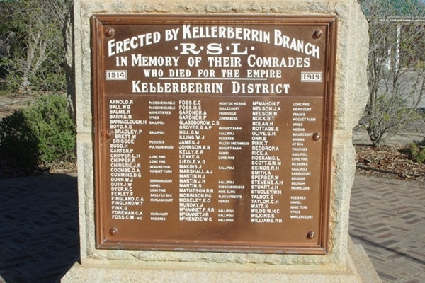 Kellerberrin War Memorial