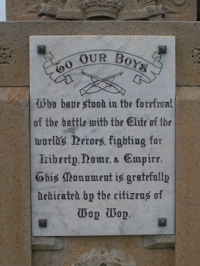 Woy War War Memorial